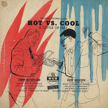 GILLESPIE, DIZZY - Hot Versus Cool - 25 cm