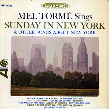 Sunday in New York and other songs about New York,Mel Torme