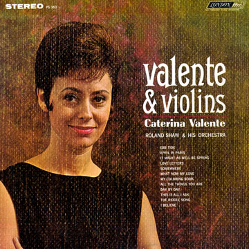 VALENTE CATERINA Valente and violins LP