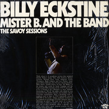Mr. B and the band,Billy Eckstine