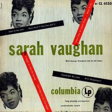 VAUGHAN, SARAH - With George Treadwell and his all star - 25 cm