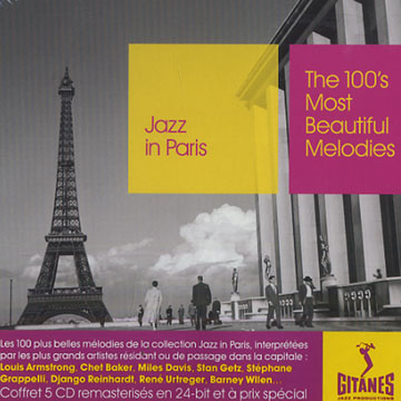 URTRÉGER, RENÉ - Jazz in Paris : the 100's Most Beautiful Melodies - Coffret CD