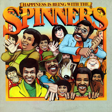 Happiness is being with the Spinners,Bob Babbit , Tony Bell , Henry Fambrough , Billy Henderson , Pervis Jackson , Andrew Smith , Larry Washington , Philippe Soul Wynn