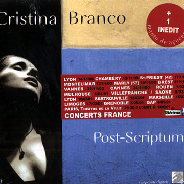 Post scriptum,Cristina Branco