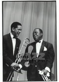 Trummy Young et Louis Armstrong Paris ,Louis Armstrong, Trummy Young