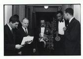 Maurice Cullaz, Milt Jackson & Connie Kay Paris 1959 ,Maurice Cullaz, Milt Jackson