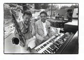 Wild Bill Davis et Gerard Badini 1985 ,Gerard Badini, Wild Bill Davis