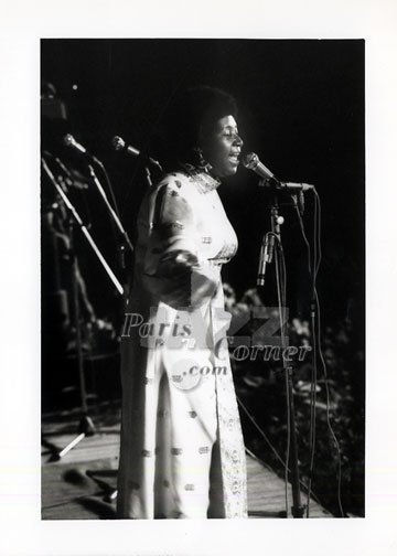 Aretha Franklin Antibes 1970, Aretha Franklin