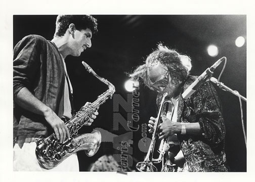 Bob Berg et Miles Davis, N�mes 1986, Bob Berg, Miles Davis