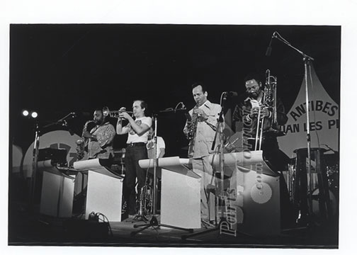 Steve Lacy, Arthur Blythe, Lew Soloff, Joe Daley, Gil Evans  Antibes 1978, Arthur Blythe, Joe Daley, Gil Evans, Steve Lacy, Lew Soloff