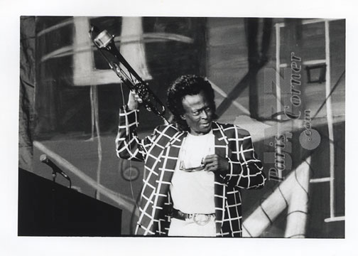 Miles Davis, 1991 La Vilette, Miles Davis