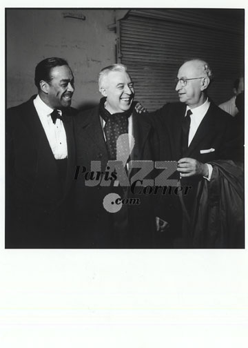 Buck Clayton, Hugues Panassie et Mezz Mezzrow-Olympia, Buck Clayton, Milton 'mezz' Mezzrow, Hugues PANASSIE