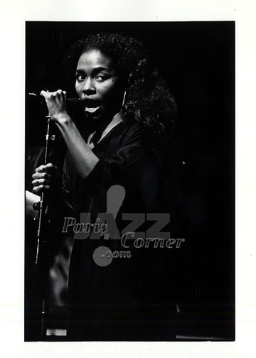 Linda Sharrock'Festival de Jazz ' Paris 1986, Linda Sharrock