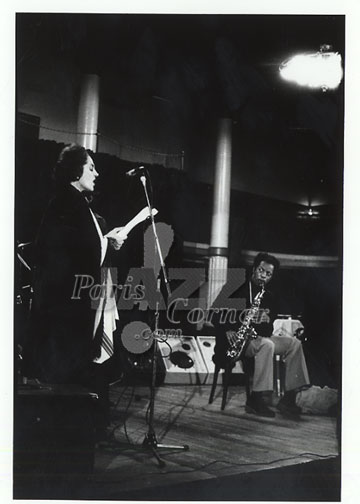 Christiane Legrand et Ornette Coleman Paris 1975, Ornette Coleman, Christiane Legrand