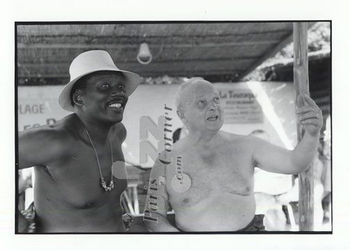 Randy Weston, Maurice Cullaz Antibes 1974, Maurice Cullaz, Randy Weston