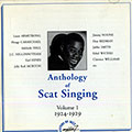 Anthology of Scat singing vol.1 1924 - 1929,  Various Artists