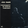 University of Akron concert, Joe Pass