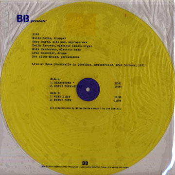 Live at Neue Stadthalle in Dietikon,Miles Davis