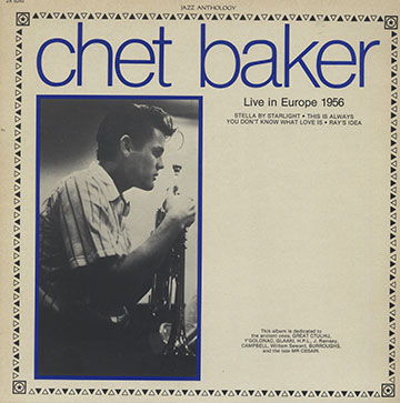 Live in Europe 1956,Chet Baker