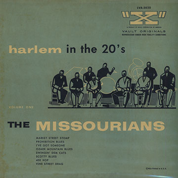 Harlem in the 20's volume 1,  The Missourians