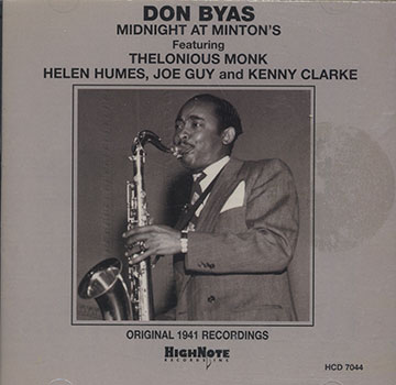 Midnight at Minton's,Don Byas