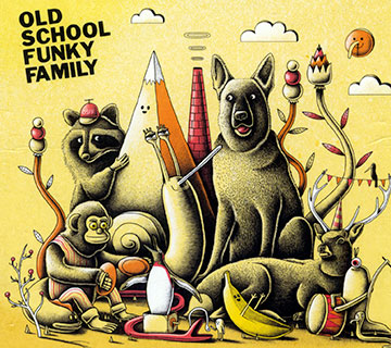 Old school funky family, Various Artists