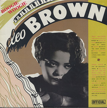 BOOGIE WOOGIE,Cleo Brown