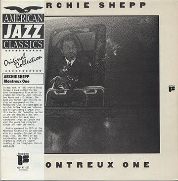 MONTREUX ONE,Archie Shepp