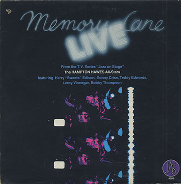 MEMORY LANE LIVE,Hampton Hawes