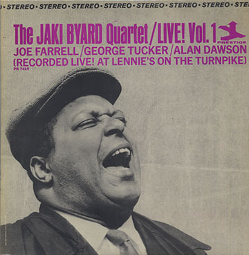 The Jaki Byard quartet / Live! vol.1,Jaki Byard