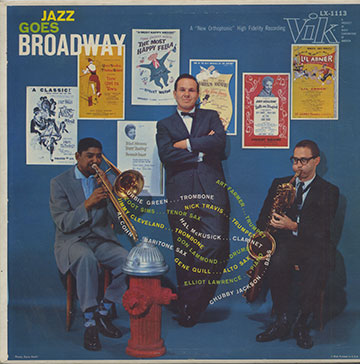 JAZZ GOES BROADWAY,Elliot Lawrence