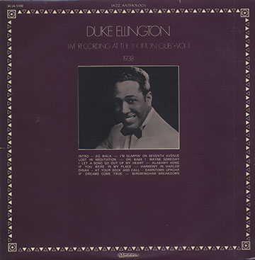 Cotton Club Vol.1,Duke Ellington