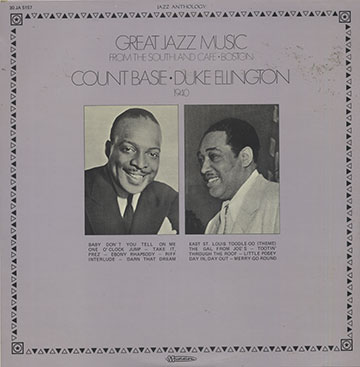 Great Jazz Music (From The Southland Cafe Boston - 1940),Count Basie , Duke Ellington