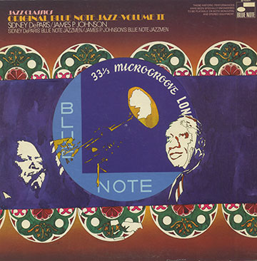 ORIGINAL BLUE NOTE JAZZ - VOLUME 2,Sidney De Paris , James P. Johnson