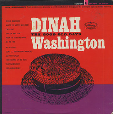 THE GOOD OLD DAYS,Dinah Washington