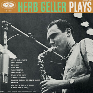 Herb Geller plays,Herb Geller