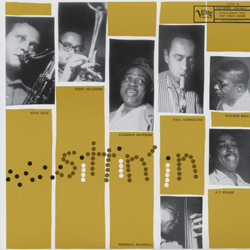 sittin'in,Stan Getz , Dizzy Gillespie , Paul Gonsalves , Coleman Hawkins