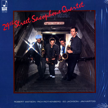 watch your step, 29th Street Saxophone Quartet