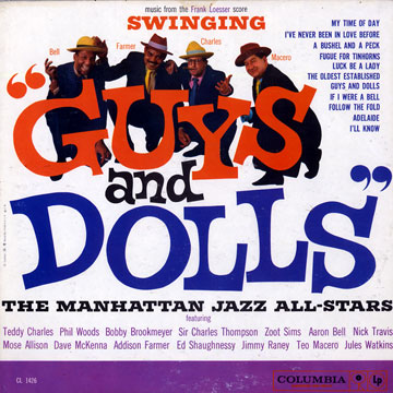 Swinging Guys and Dolls,Aaron Bell , Teddy Charles , Art Farmer , Teo Macero ,  The Manhattant Jazz All-Stars