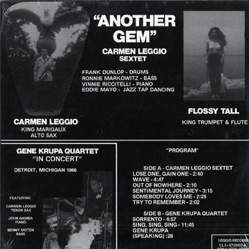 'Another Gem',Carmen Leggio