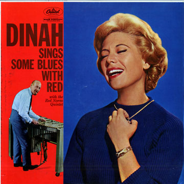 Sings some blues with red,Dinah Shore