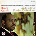Additions to Further Definitions, Benny Carter
