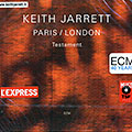 TESTAMENT        PARIS / LONDON, Keith Jarrett