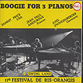 BOOGIE FOR 3 PIANOS Vol.1, Jean Paul Amouroux , Sammy Price , Axel Zwingenberger