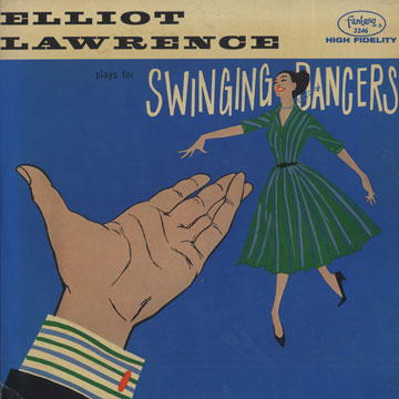 Elliot Lawrence plays for swinging dancers,Elliot Lawrence