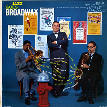 Jazz goes Broadway,Art Farmer , Elliot Lawrence , Hal Mckusick , Zoot Sims
