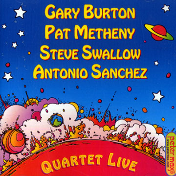 Quartet live,Gary Burton , Pat Metheny , Antonio Sanchez , Steve Swallow
