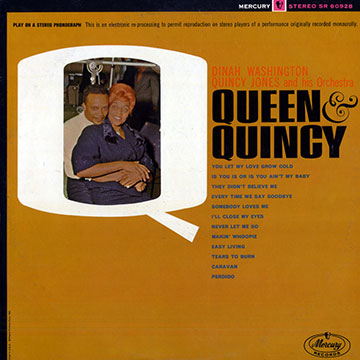 Queen & Quincy,Quincy Jones , Dinah Washington