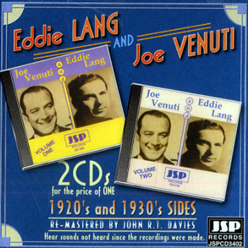 Eddie Lang and Joe Venuti 1920's & 1930's,Eddie Lang , Joe Venuti