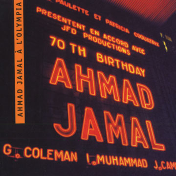 Ahmad Jamal  l'Olympia,Ahmad Jamal